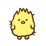 ボサボサひよこ