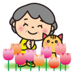 ばぁばの❤︎春爛漫❤︎スタンプ