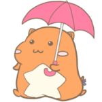 ほしのうたはむの日常スタンプ