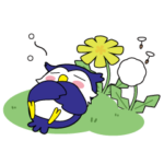 明治大学公式キャラ「めいじろう」父母ver2