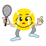 テニスをする人 2