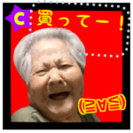 沖縄のおばあ（≧▽≦）顔文字と同じ顔 02