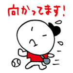 使える草野球 黒/赤