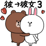 ラブカップルブラウン3
