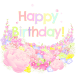 飛び出す! お祝い事!母の日!父の日!お花畑