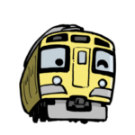 私鉄の電車スタンプ
