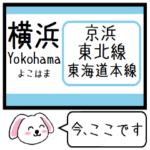 京浜東北線この駅だよタレミー
