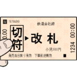 昔の鉄道の改札 A