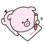 シュールなミニぶた