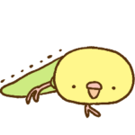 インコ気まぐれ アニメーション