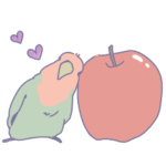 ゆるかわインコと小鳥のスタンプ