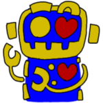 ボラスロボットのスタンプ