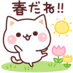 気づかいのできるネコ♪春・GW編