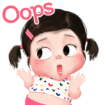 Lookpear cute girl animated 