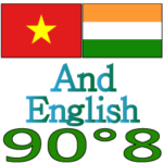 90°8-ベトナム – インド – 英語 –