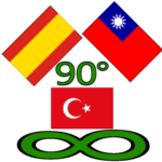 90°8-スペイン – 台湾 – トルコ –