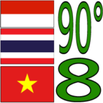 90°8-インドネシア ・ タイ ・ ベトナム-