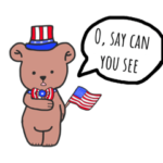 Mr. Ted on the Fourth of July