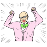 萌え萌え強面中年男性女子校生