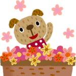 絵本みたいな＊飛び出す＊花花ワンタン