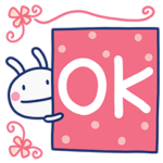 日常言葉☆ほぼ白うさぎ