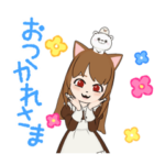 猫のアビシニアン　サラちゃん