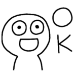 ちょっとあたまの悪そうなスタンプ