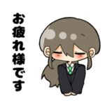 営業が持っておきたいスタンプ女性ver