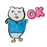 猫のぺーさんと修行僧スタンプ