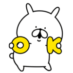 ゆるうさぎ うごく。シンプル。