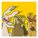 全力で煽ってくる表情筋トリオ