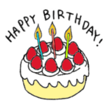 動く！お誕生日用バースデーケーキ2