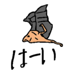 小学生が作った可愛いどうぶつスタンプ2