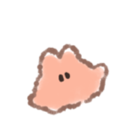 メンダコウサギのスタンプ