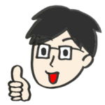 毎日使えるスタンプ☆男性（1）眼鏡