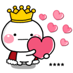 ♡祝5周年♡しろまるのカスタムスタンプ