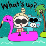 かわいい英語スタンプ390