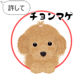 飼い主のメッセに言葉をかぶせてくる犬