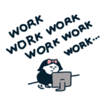 結局これが１番使うスタンプ-働く女の子編-