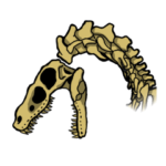 かっこいい恐竜スタンプ