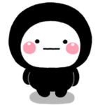 ず～っと使える♡大人のくろしろまるマン