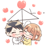 世界一なかよしなスタンプ ふたり