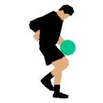 サッカー（サッカー）試合のモーメント