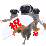 ▶動くCGパグさん