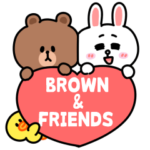 ブラウン&コニーのスタンプ