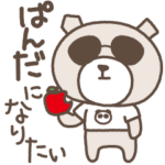 ぱんだになりたい・クマのT