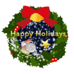 英語版キラキラのクリスマス