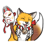 稲荷神社ノ狐達 英語版