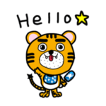 Milky Wayの仲間達スタンプvol,1(English）