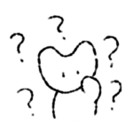 わからないくま2